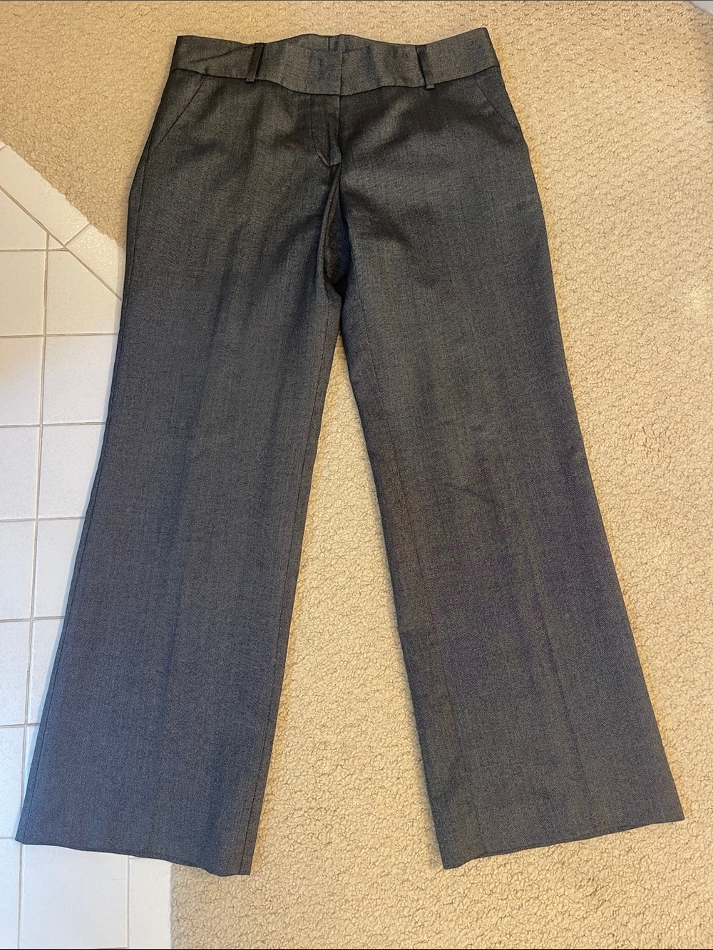 Trina Turk Charcoal Dress Trousers